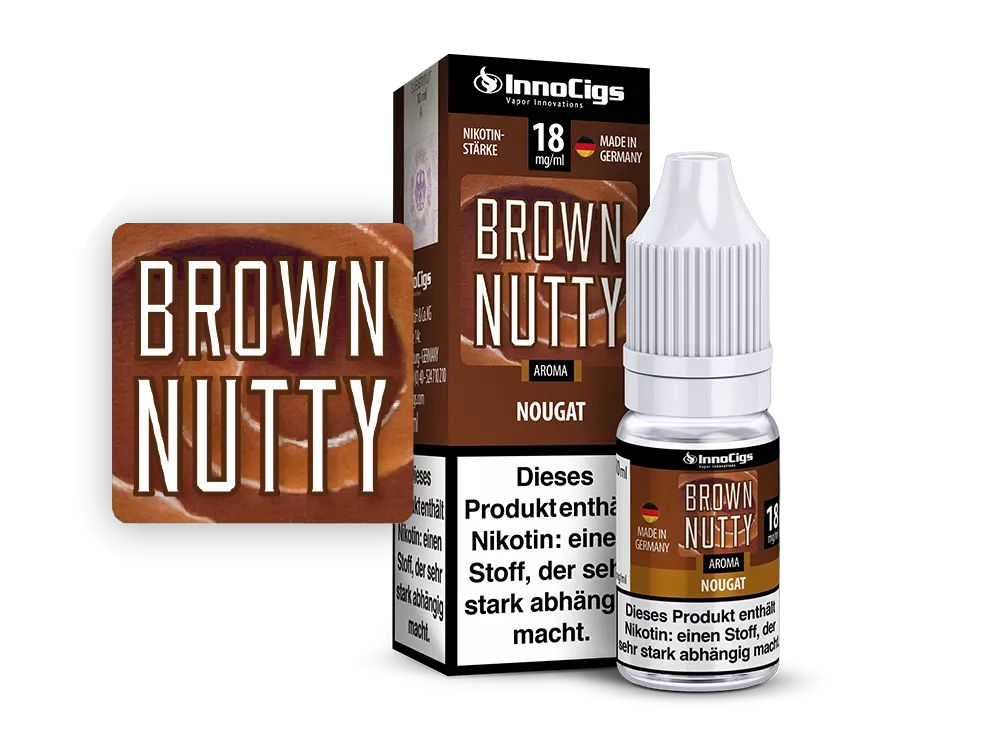 InnoCigs - Brown Nutty Nougat 0 mg/ml